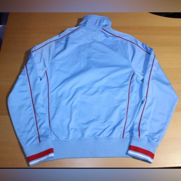 MLB Baseball Toronto Blue Jays Warm Up Full Zip Track Jacket Small Nike Blue - Picture 6 of 8